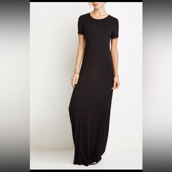 LAST CHANCE Vintage short sleeve Bodycon dress maxi length, Size: Medium/Large - Picture 7 of 7